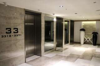 Апарт-отели Orbi City Batumi - Cozy Apts - Beach View & Balcony Батуми Номер-студио с кроватью размера "king-size" и диван-кроватью-21