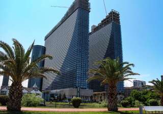 Апарт-отели Orbi City Batumi - Cozy Apts - Beach View & Balcony Батуми Номер-студио с кроватью размера "king-size" и диван-кроватью-43